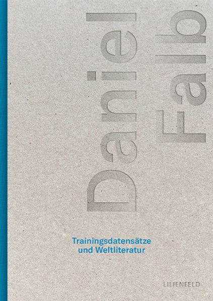 Cover von Trainingsdatensätze und Weltliteratur