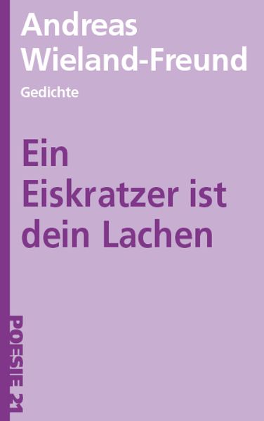 Cover von Ein Eiskratzer ist dein Lachen