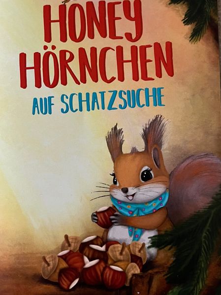 Cover von Honey Hörnchen auf Schatzsuche