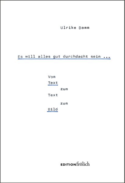 Cover von Es will alles gut durchdacht sein