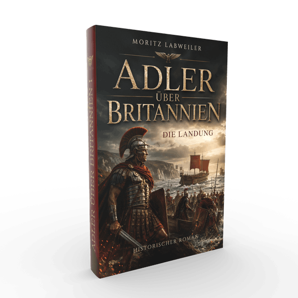 Cover von Adler über Britannien: Band 1 – Die Landung