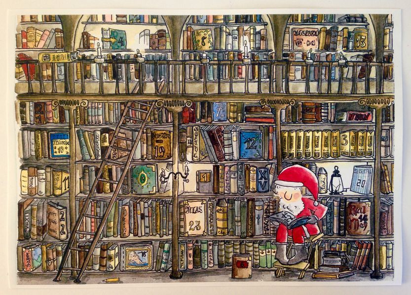 Cover von Adventskalender Bibliothek XL