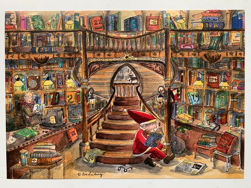 Cover von Adventskalender Bibliothek II