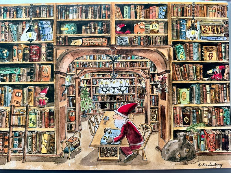 Cover von Adventskalender Bibliothek III
