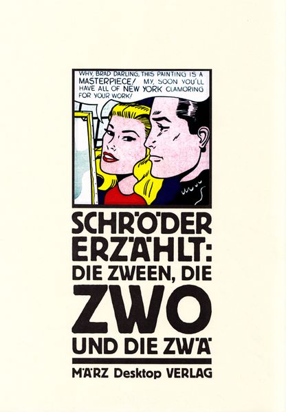 Cover von Die zween, die zwo und die zwä