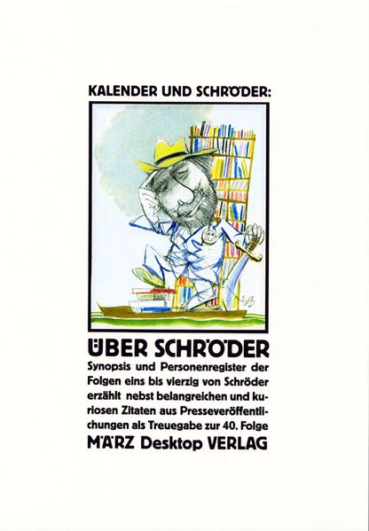 Cover von Ãœber Schröder