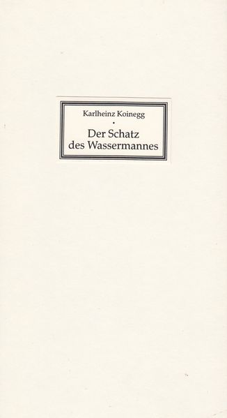 Cover von Der Schatz des Wassermannes