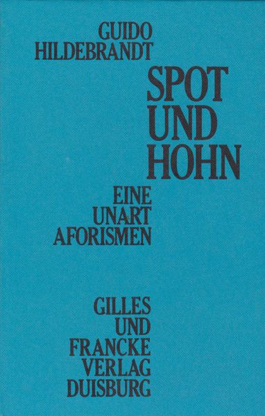 Cover von Spot und Hohn