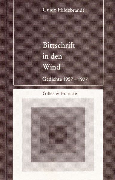 Cover von Bittschrift in den Wind