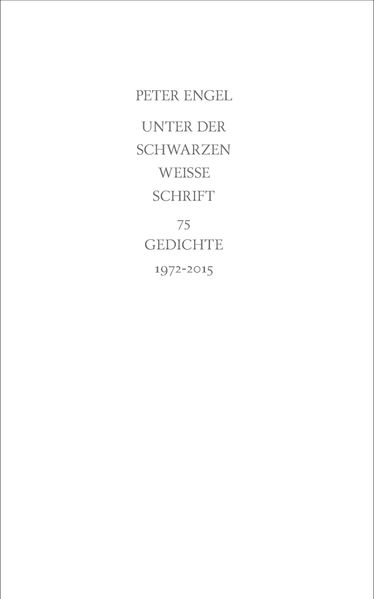 Cover von Unter der schwarzen weiße Schrift