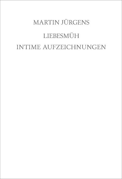 Cover von Liebesmüh