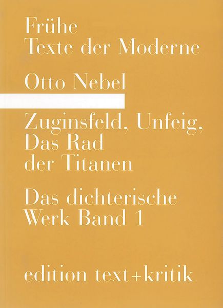 Cover von Zuginsfeld, Unfeig, Das Rad der Titanen