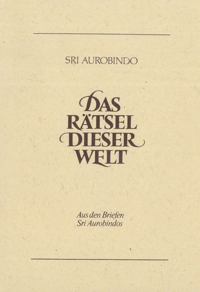 Cover von Das Rätsel dieser Welt