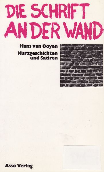 Cover von Die Schrift an der Wand