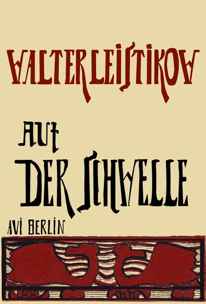 Cover von Auf der Schwelle