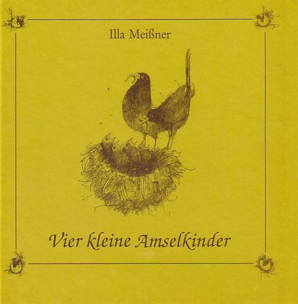 Cover von Vier kleine Amselkinder auf dem Weg ins Leben
