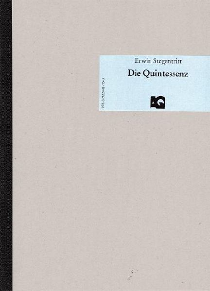 Cover von Die Quintessenz
