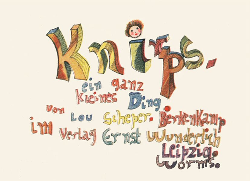 Cover von Knirps, ein ganz kleines Ding