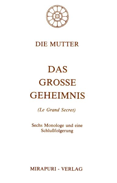 Cover von Das grosse Geheimnis