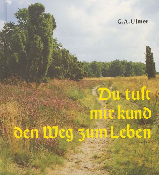 Cover von Du tust mir kund den Weg zum Leben