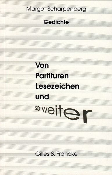 Cover von Von Partituren, Lesezeichen und so weiter