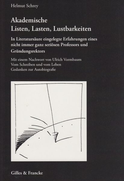 Cover von Akademische Listen, Lasten, Lustbarkeiten