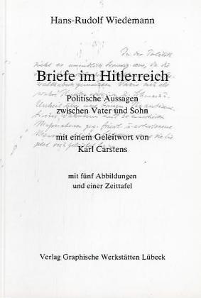 Cover von Briefe im Hitlerreich