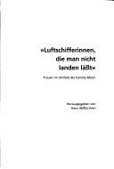 Cover von Luftschifferinnen, die man nicht landen lässt