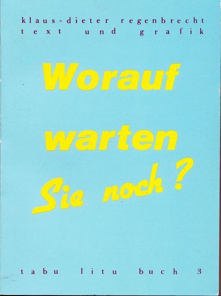 Cover von Tabu Litu. Ein Documentum Fragmentum / Text und Grafik