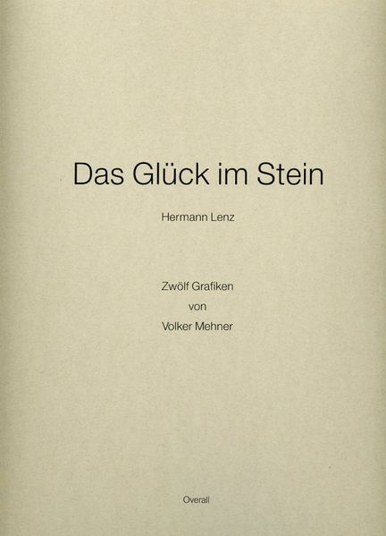 Cover von Das Glück im Stein