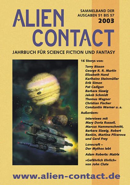 Cover von Alien Contact Jahrbuch 2003