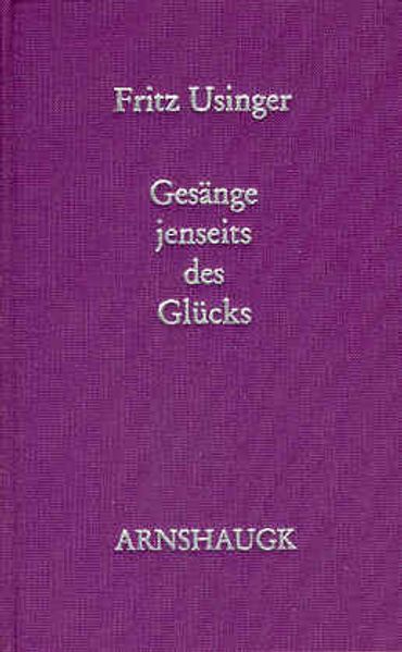 Cover von Gesänge jenseits des Glücks