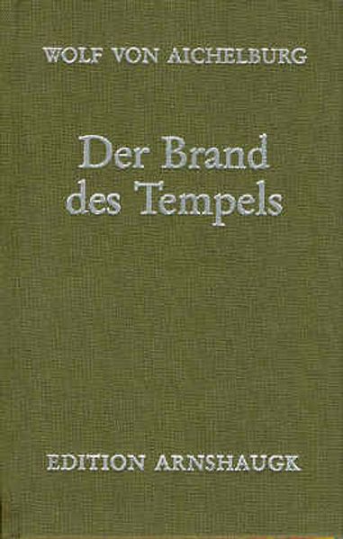Cover von Der Brand des Tempels