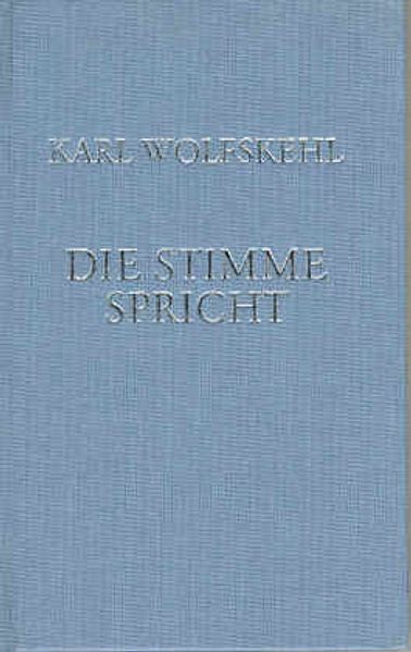 Cover von Die Stimme spricht