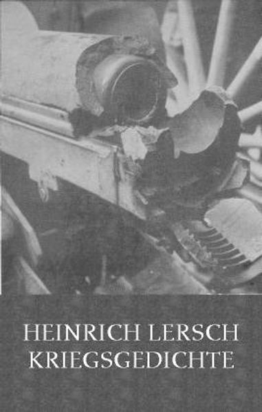 Cover von Kriegsgedichte