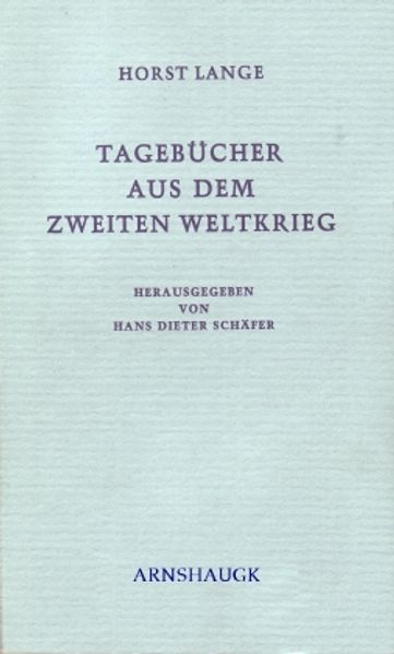 Cover von Tagebücher aus dem Zweiten Weltkrieg
