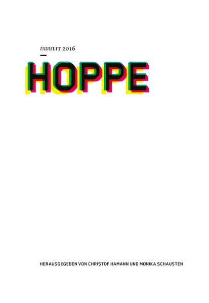 Cover von Felicitas Hoppe