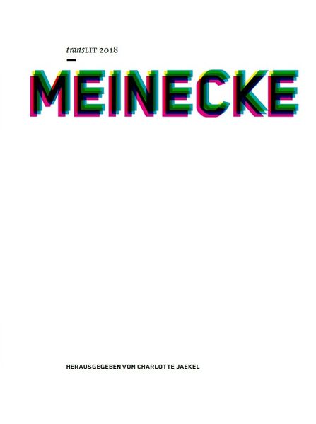 Cover von Thomas Meinecke