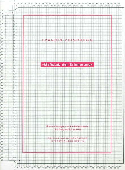 Cover von Massstab der Erinnerung