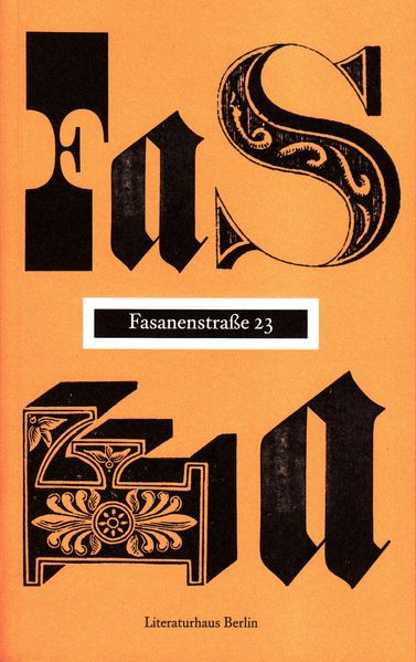 Cover von Fasanenstraße 23