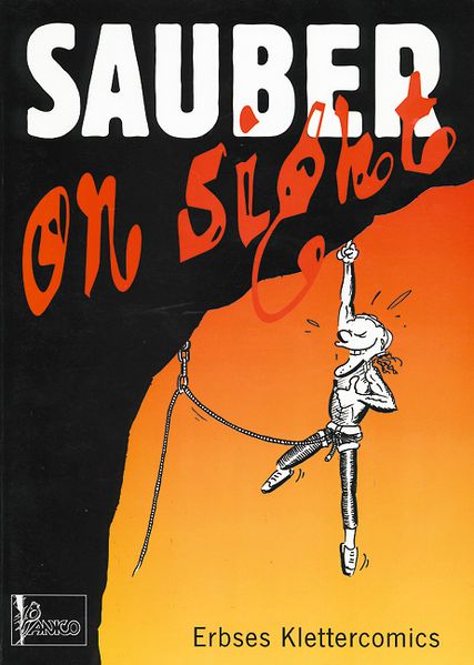 Cover von Erbses Klettercomics Band 1 Sauber on sight