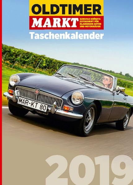 Cover von OLDTIMER MARKT Taschenkalender 2019
