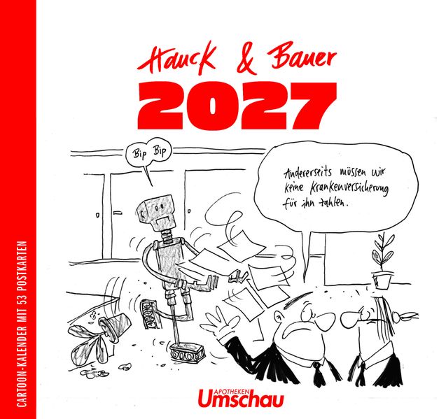 Cover von Hauck & Bauer Postkartenkalender 2027