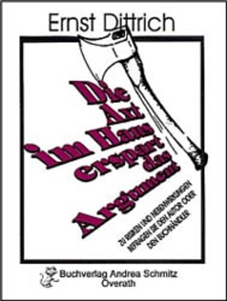 Cover von Die Axt im Haus erspart das Argument