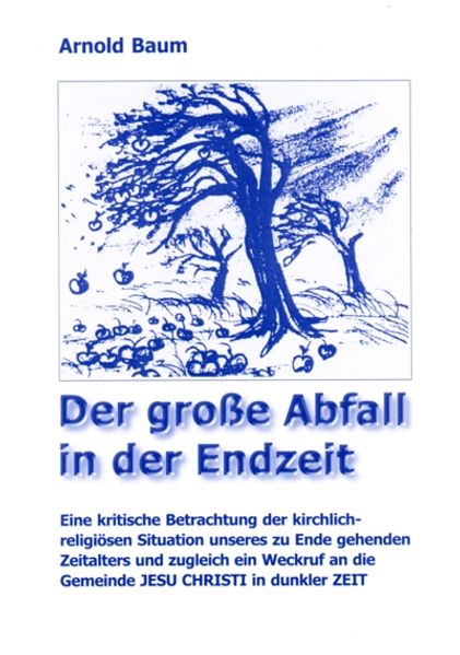 Cover von Der grosse Abfall in der Endzeit
