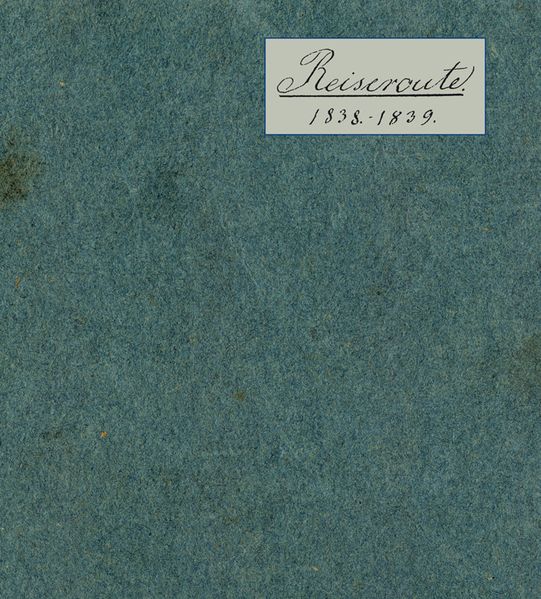 Cover von Auf der Walze in deutschen und österreichischen Landen 1838-1839