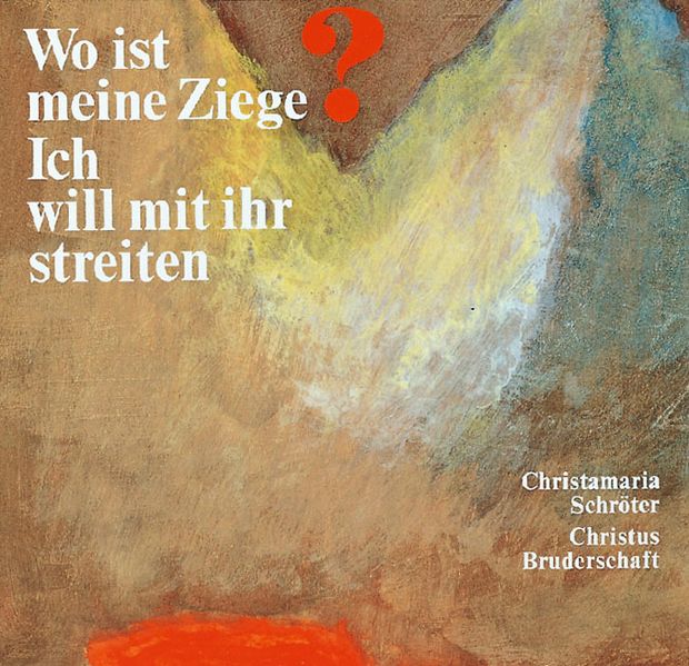 Cover von Wo ist meine Ziege? Ich will mit ihr streiten