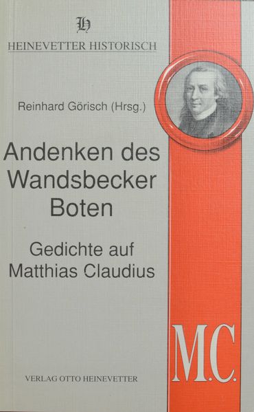 Cover von Andenken des Wandsbecker Boten
