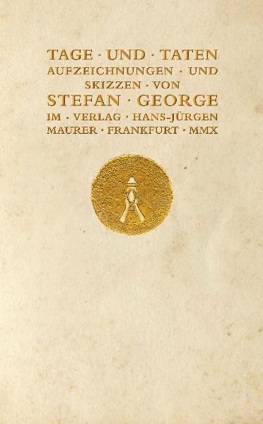 Cover von Tage und Taten