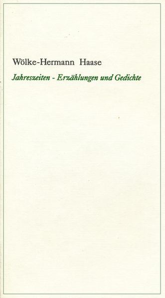 Cover von Jahreszeiten
